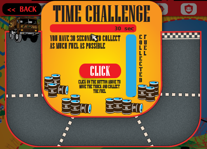 War Clicks Time Challenge 